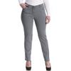 Stretch-Hose KJBRAND "Betty", Damen, Gr. 54 (27), K-Gr, grau (grau, kurzgrößen), Denim/Jeans, Obermaterial: 78% Baumwolle, 18% Polyester, 4% Elasthan, casual, gerade, Hosen, super Stretch
