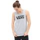 Tanktop VANS "VANS CLASSIK TANK" Gr. XXL, grau (athletic, black) Herren Tops Ärmellose Shirts