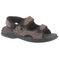 Sandale JOSEF SEIBEL "Franklin" Gr. 49, grau Herren Schuhe Sandalen