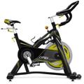 Speedbike HORIZON FITNESS "GR6" Fahrradtrainer Gr. ohne Unterlegmatte, schwarz (schwarz, gelb) Racer-Bikes