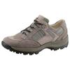 Schnürschuh WALDLÄUFER "HOLLY", Damen, Gr. 5,5 (38,5), grau (taupe, beige), Nubukleder, Textil, sportlich, Schuhe, Bequemschuh, Halbschuh, Outdoorschuh in Trekking-Optik, H-Weite
