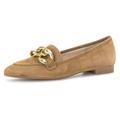 Slipper GABOR Gr. 42, beige Damen Schuhe Business-Halbschuhe