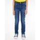 Slim-fit-Jeans TOMMY HILFIGER "SCANTON Y DARK WASH" Gr. 8 (128), N-Gr, blau (reinard blue) Jungen Jeans