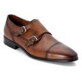 Slipper LLOYD "MAILAND" Gr. 5,5, braun (cognac, used) Herren Schuhe Business-Slipper Monkschuh Schnallenschuh Business