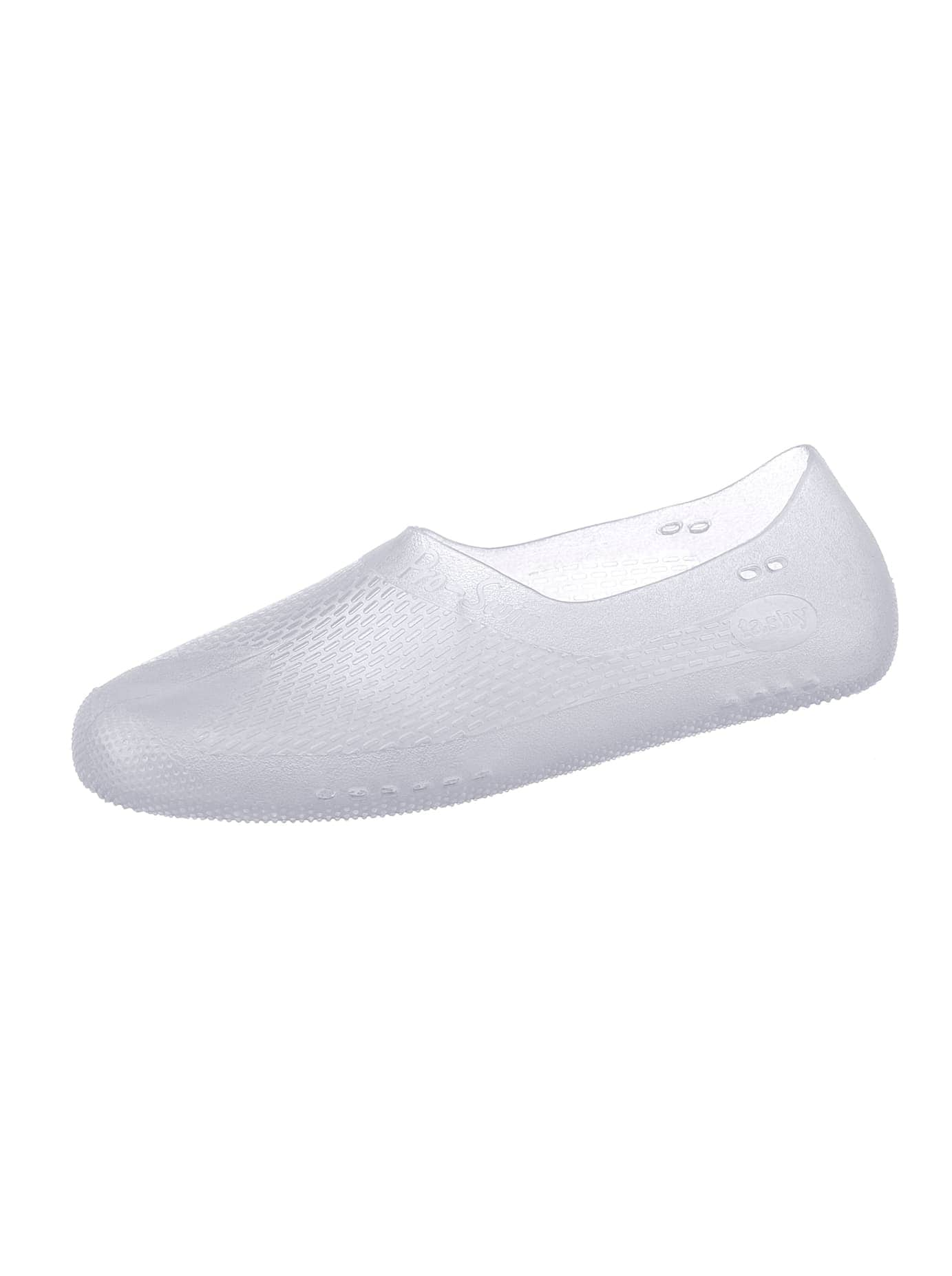 Badeschuh, Damen, Gr. 40/41, transparent, Synthetik, Schuhe Slipper Wasserschuh