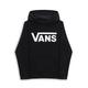 Sweatshirt VANS "VANS CLASSIC PO" Gr. S (134/140), schwarz (black) Kinder Sweatshirts