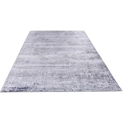 Teppich GINO FALCONE "Cecilia 061" Gr. 4, grau, B:160cm H:3mm L:230cm, Kunstfaser, Teppiche, Flachgewebe, bedruckt, Vintage Design Image