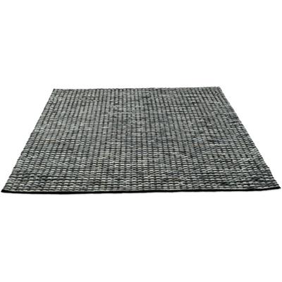 Wollteppich THEKO "Tauern" Gr. 4, grau (dunkelgrau), B:170cm H:10mm L:240cm, Wolle, Teppiche, Handweb Teppich, reine Wolle, handgewebt Image