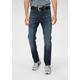 Slim-fit-Jeans JACK & JONES "Tim" Gr. 31, Länge 30, blau (medium blue) Herren Jeans Slim Fit
