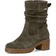 Winterstiefelette TAMARIS COMFORT Gr. 37, grün (khaki) Damen Schuhe Reißverschlussstiefeletten