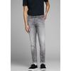 Slim-fit-Jeans JACK & JONES "JJIGLENN JJICON JJ 619 50SPS NOOS", Herren, Gr. 31, Länge 32, grau (grau, denim), Denim/Jeans, Obermaterial: 93% Baumwolle, 5% Polyester, 2% Elasthan, Abriebeffekte, modisch, slim fit knöchellang, Jeans