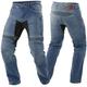 Motorradhose TRILOBITE "Parado" Hosen Gr. 32, Länge 34, blau (jeansblau) Motorradhosen