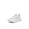 Slip-On Sneaker ECCO "ECCO MX W", Damen, Gr. 37, weiß, Textil, Lederimitat, sportlich, Schuhe, Trekking Schuh, Slipper mit trittdämpfender Fluidform-Ausstattung