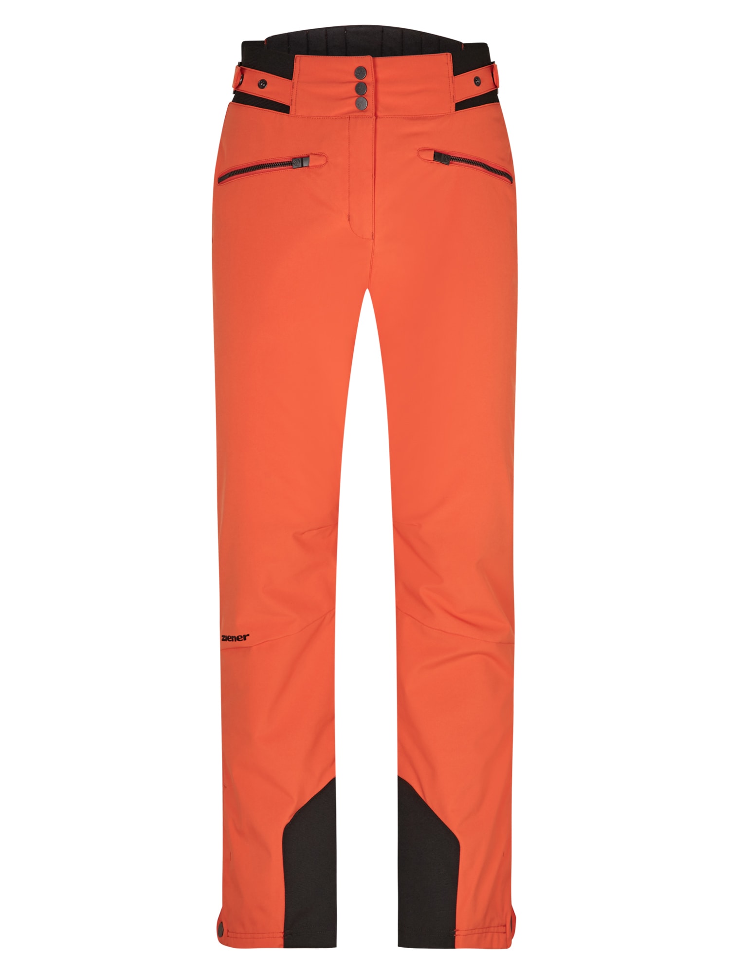 Skihose ZIENER "TILLA", Damen, Gr. 34, EURO-Größen, orange, Obermaterial: 100% Polyester;Futter: 1. 100% Polyester, 2. 100% Polyamid, 3. 80% Polyamid, 20% Elasthan;Wattierung: 100% Polyester (recycelt), Hosen Image