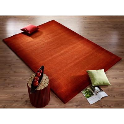 Wollteppich OCI DIE TEPPICHMARKE "Vinciano Tami" Gr. 6, rot, B:200cm H:8mm L:300cm, Wolle, Teppiche, reine Wolle, handgeknüpft, Wohnzimmer Image