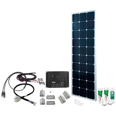 PHAESUN Solaranlage "SPR Caravan Kit, Solar Peak SOL81 110 W" Solarmodule silberfarben (silber, weiß) Solartechnik