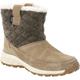 Schlupfboots JACK WOLFSKIN "QUEENSTOWN TEXAPORE BOOT W" Gr. 37, braun (cookie) Damen Schuhe Winterboots Schlupfboots Schlupfstiefeletten