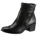 Stiefelette PAUL GREEN Gr. 37, schwarz Damen Schuhe Reißverschlussstiefeletten