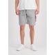 Shorts ALPHA INDUSTRIES "ALPHA Men - Cargo X-Fit Short" Gr. 2 XL, Normalgrößen, grau (grey heather) Herren Hosen Shorts