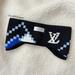 Louis Vuitton Other | Auth Louis Vuitton Wool Knit Snow Headband Unisex - Excellent | Color: Black/Blue | Size: Os