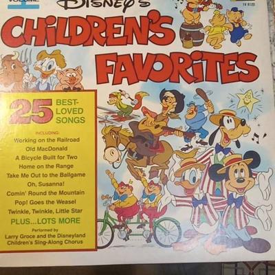 Disney Media | Disney's Children's Favorites Volume 1 By Disneyland Records | Color: Black | Size: Os