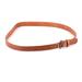 J. Crew Accessories | J. Crew Brown Leather Belt With Gold Anchor Buckle Size Small | Color: Brown | Size: Os