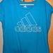 Adidas Shirts & Tops | Girls Adidas Shirt | Color: Blue | Size: 7g