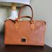 Dooney & Bourke Bags | Dooney & Bourke Boston Barrel Bag, Epi Leather Satchel | Color: Brown | Size: 12 X 8"