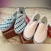 Vans Shoes | 2 Pairs New In Box Slip On Checkered Vans Size 10 | Color: Blue/Pink | Size: 10