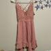 Free People Dresses | Free People Adela Slip Dress | Color: Pink | Size: M