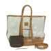 Louis Vuitton Bags | Louis Vuitton Isaac Mizrahi Totebag 100th Limited Vinyl Clear M99027 Auth 59672a | Color: White | Size: W16.5 X H15.7 X D7.5inch