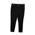 Michael Kors Pants & Jumpsuits | 4217-3 Michael Kors Denim Capri Pants Size 10 Pockets Cropped Casual Solid Black | Color: Black | Size: 10