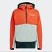 Adidas Jackets & Coats | Mens Adidas Terrex 2 Layer Anorak Rain Hc7740 Alpine Skiing Winter Jacket Large | Color: Orange | Size: L