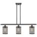 Nestbrook 36"W 3 Light Oil Rubbed Bronze Stem Island Light