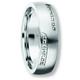 Silberring ONE ELEMENT "Zirkonia Freundschaft Partner Ring aus 925 Silber" Fingerringe Gr. 55, Silber 925 (Sterlingsilber), silberfarben (silber) Damen Fingerringe