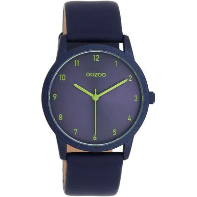 Quarzuhr OOZOO "C11174", blau (dunkelblau), Armbanduhren, Damen, Armbanduhr, Damenuhr Image