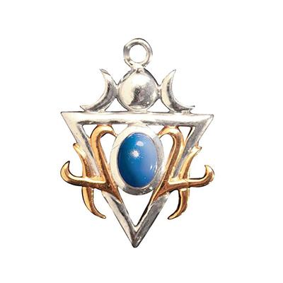 Amulett ADELIA´S "Anhänger Briar Edelsteine Talisman" Schmuckanhänger Gr. Unise, silberfarben (silber) Damen Amulette