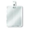 Ketten-Anhänger ONE ELEMENT "Gravurplatte Anhänger aus 925 Silber", silber, Schmuckanhänger, Damen, Silber 925 (Sterlingsilber), für Damen – klassisch & elegant im Design