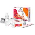 UV-Nagellack ALESSANDRO INTERNATIONAL "STARTER KIT NEON" Nagellacke pink (coral glow, jungle flower, pinky panther, orange sun) Damen Geschenk-Set Nagellack