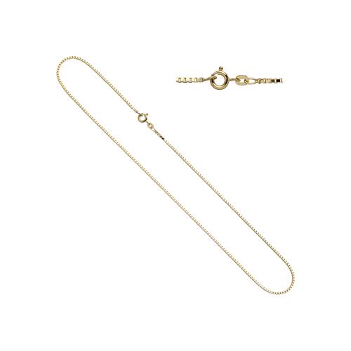 Goldkette JOBO Halsketten Gr. Gelbgold 333, L: 50cm, goldfarben (gelbgold 333) Damen Venezianerkette 333 Gold 50 cm 1,0 mm