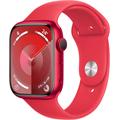 Smartwatch APPLE "Watch Series 9 GPS + Cellular M/L" Smartwatches rot (red) Fitness-Tracker