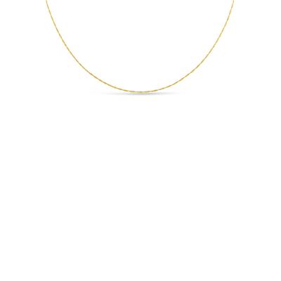 Collierkettchen FIRETTI "Schmuck Geschenk Gold 333 oder 585 Singapurkettengl. 1,0 mm breit" Gr. 45, gold (gelbgoldfarben), Halsketten, Damen, 45, Gelbgold 585, B: 1mm, Made in Germany, B:1mm Image