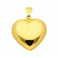 Kette mit Anhänger ADELIA´S "333 Gold Herz" Halsketten Gr. Gelbgold 333, goldfarben (gold) Damen Ketten mit Anhänger