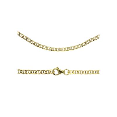 Goldkette FIRETTI "Schmuck Geschenk Gold 333 Halskette Stegpanzerkette" Gr. 45, gold (gelbgoldfarben), Halsketten, Damen, 45, Gelbgold 333, B: 3,4mm, Panzerkette, Made in Germany, B:3,4mm Image