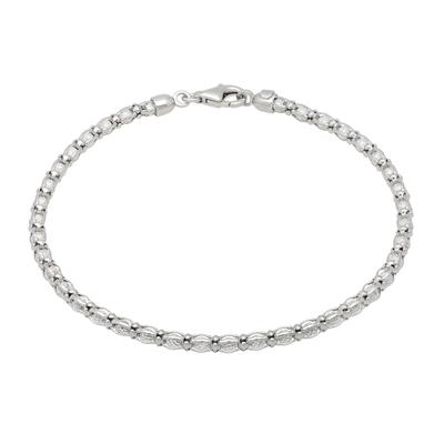 Armband VIVANCE "sparkling elegance", silber (silber 925), Armbänder, Damen, Silber 925 (Sterlingsilber)