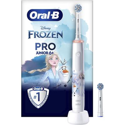 Elektrische Zahnbürste ORAL-B "Pro Junior" Elektrozahnbürsten weiß Elektrische Zahnbürste