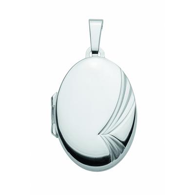 Ketten-Anhänger ADELIA´S "925 Silber Medaillon Anhänger", silber, Schmuckanhänger, Damen, Damen, Silber 925 (Sterlingsilber), Silberschmuck für Damen