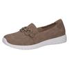 Slipper CAPRICE, Damen, Gr. 37, braun, Veloursleder, sportlich, Schuhe, Schlupfschuh, Freizeitschuh, Halbschuh mit schöner Zierschnalle