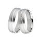 Trauring DOOSTI "Schmuck Geschenk Silber 925 Ehering Partnerring LIEBE" Fingerringe Gr. 68, ohne Brillanten, Silber 925 (Sterlingsilber), 6 mm, silberfarben Trauringe