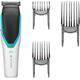Haarschneider REMINGTON "Power-X Series HC4000" blau (blau, weiß, schwarz) Haarschneider mit Längeneinstellrad, abnehm- und abwaschbare Klingen